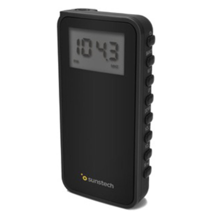 SUNSTECH Radio Portátil Digital RPD23 Negro SUNSTECH Radio Portátil Digital RPD23 Negro